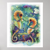 Seepferdchen Poster (Vorne)