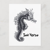 SEEPFERDCHEN POSTKARTE (Vorderseite)