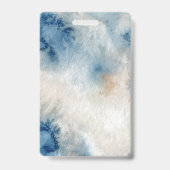 Seepferdchen-Schale unter dem Meer Baby-Jungen-Dus Ausweis (Rückseite)