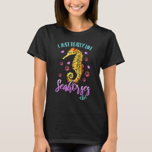 Seepferdchen Seepferd Seepferd Liebhaber T-Shirt