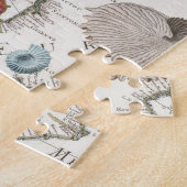 Seepferdchen Shabby Puzzle (Seite)