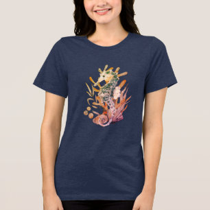 Seepferdchen Tri-Blend Shirt