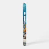 Seepferdchen unter Wasser iPhone 16 Hülle (Linke Seite)
