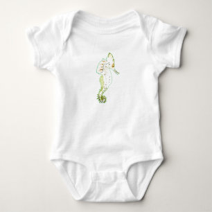 Seepferdchen-Vektorgrafik-Body Baby Strampler