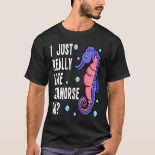 Seepferdchen Wasser Meer Tier Fisch Hippocampus T-Shirt