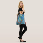 Seepferdchen zwischen Seetang Tasche (Am Model)