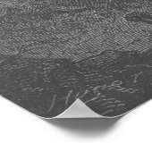 Seepferde aus antiken Aquarien Poster (Ecke)