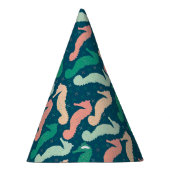 Seepferde Blue Partyhütchen (Rechts)