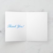 Seepferde Cartoon "Danke"-Karte Dankeskarte (Innenseite)