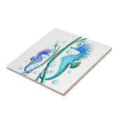 Seepferde Cartoon Fliese (Seite)