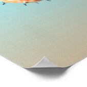 Seepferde Courting Poster (Ecke)