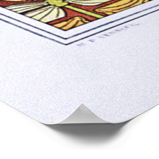 Seepferde, Eidechsen, Libellen, Schmetterlinge Poster (Ecke)