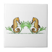 Seepferde Fliese (Vorderseite)