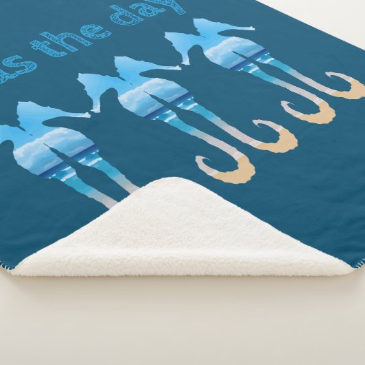 Seepferde-Fun-Angebot für Seas the Day Sherpadecke (3/4)