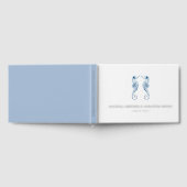 Seepferde für Hochzeiten Gästebuch (Voll)