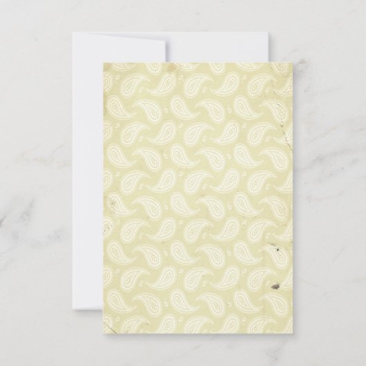 Seepferde Hochzeit am Strand UAWG RSVP Karte (Rückseite)