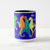 Seepferde, Hoffnung - 15 oz. Kombinations Tasse (Zentrum)