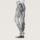 Seepferde in den Schatten des Graus - Leggings (Links)