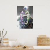 SEEPFERDE IN DER LIEBE PINK FUCHSIA MUTTER VON PEA POSTER (Küche)