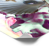 SEEPFERDE IN DER LIEBE, PINKEN AQUAMARIN BLAUEN MU POSTER (Ecke)