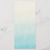 Seepferde in Liebe Hochzeitsfeierprogramm Programm (Rückseite)