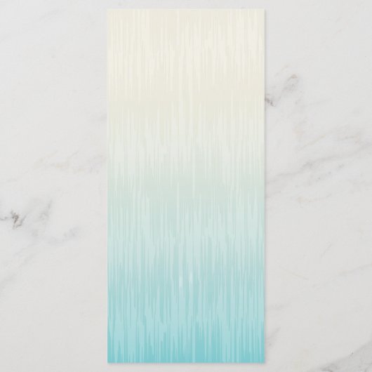 Seepferde in Liebe Hochzeitsfeierprogramm Programm (Rückseite)