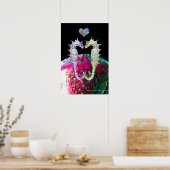 SEEPFERDE IN LIEBE UND PINKMOTHER POSTER (Küche)