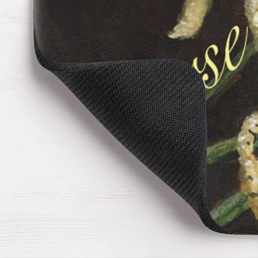 "Seepferde" Kunst-Mausunterlage Mousepad (Ecke)