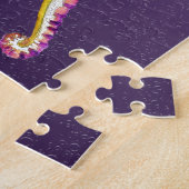 Seepferde Küssen Lila Puzzle (Seite)