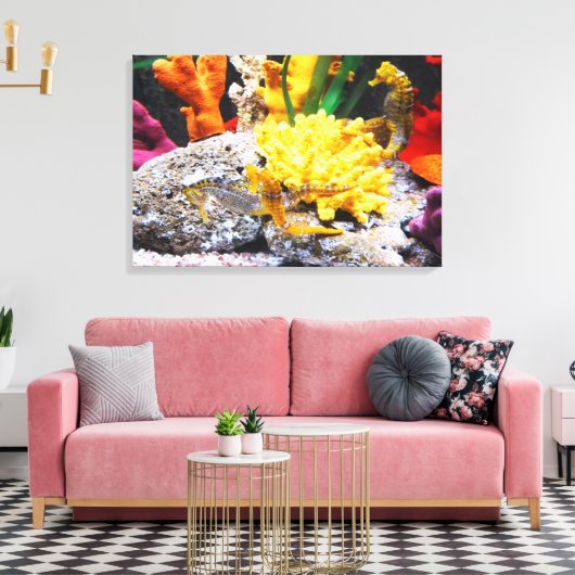 Seepferde Leinwanddruck (Insitu (Wohnzimmer))