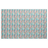 Seepferde mit Blasen und Algen-Pflanze Stoff (Yard (91,4 cm))