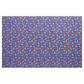 Seepferde Nahtloses Muster Stoff (Fat Quarter (45,7 x 55,9 cm))