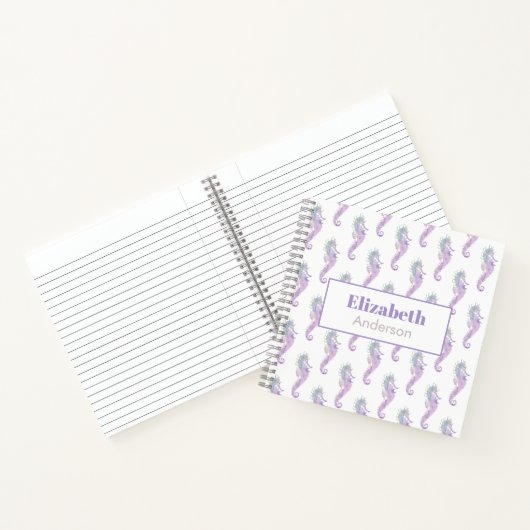 Seepferde Notizblock (Innenseite)