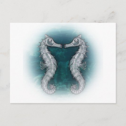 Seepferde Postkarte (Vorderseite)
