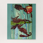 Seepferde Puzzle (Vertikal)