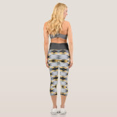 Seepferde schwimmen capri leggings (Rückseite)