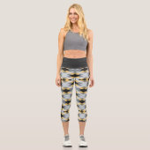 Seepferde schwimmen capri leggings (Vorderseite)