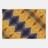 Seepferde, Taffi Op Art & Cardiff Sampler Geschenkpapier Set (Vorderseite 3)