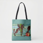 Seepferde Tasche (Vorderseite)