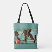 Seepferde Tasche (Rückseite)