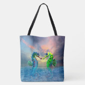 Seepferde Tasche (Rückseite)