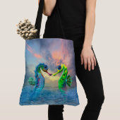 Seepferde Tasche (Von Nahem)