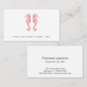 Seepferde Visitenkarte (Vorne/Hinten)