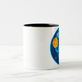 Seepferde Zweifarbige Tasse (Mittel)
