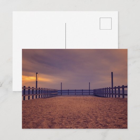 Seepferdeck Postkarte (Vorne/Hinten)