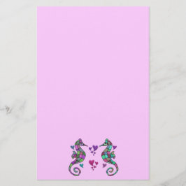 SeepferdeLiebe-Briefpapier Briefpapier