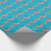 SeepferdePackpapier Geschenkpapier (Ecke)