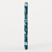 SEEpferdeSOIREE Indigo Küsten Case-Mate iPhone Hülle (Hinten/Rechts)