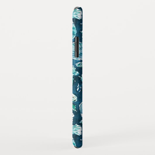 SEEpferdeSOIREE Indigo Küsten Case-Mate iPhone Hülle (Hinten/Rechts)