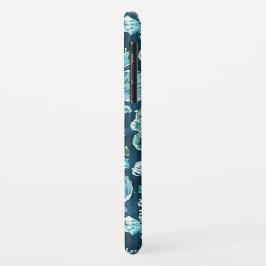 SEEpferdeSOIREE Indigo Küsten Case-Mate iPhone Hülle (Hinten/Links)